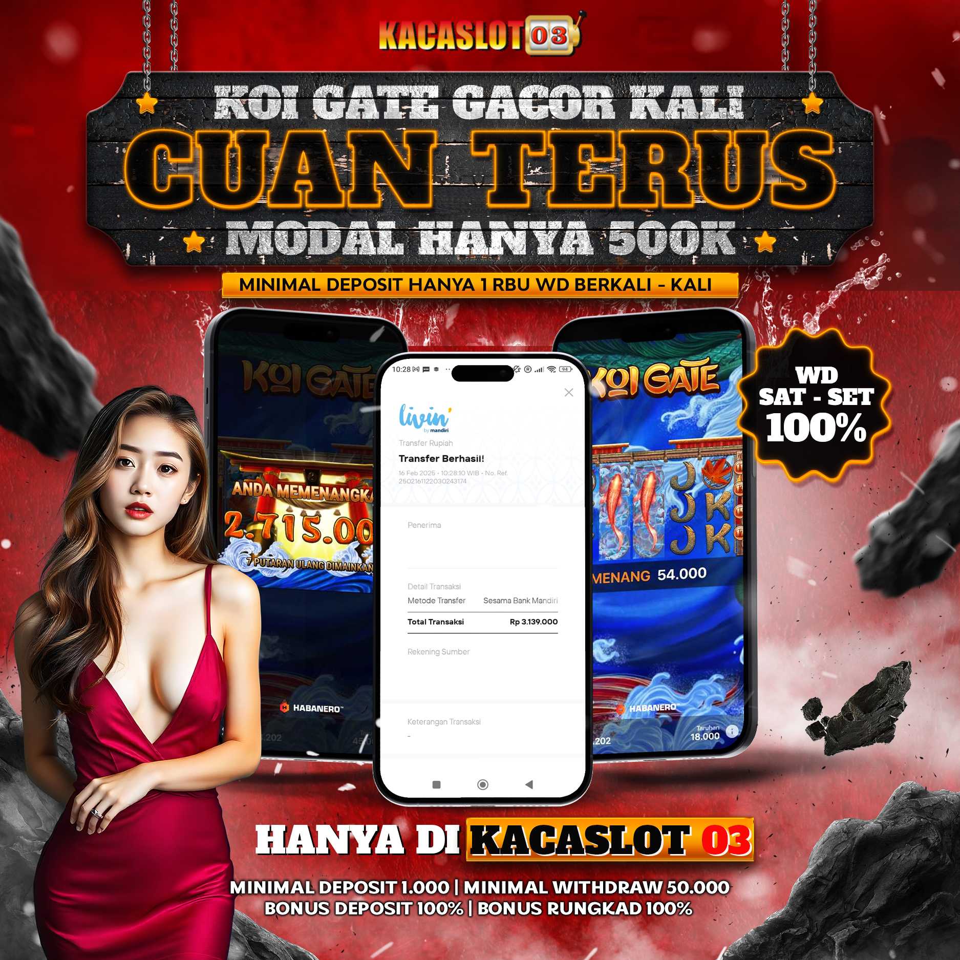 KACASLOT03 Bukti Kemenangan SLOT KOI GATE HABANERO