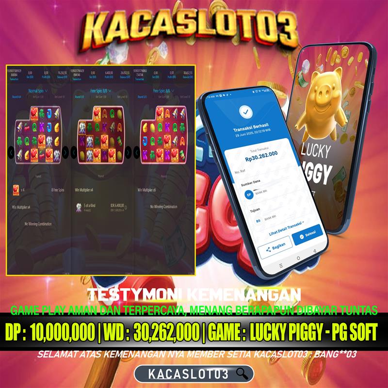 KACASLOT03 Bukti Kemenangan PGsoft LUCKY PIGGY