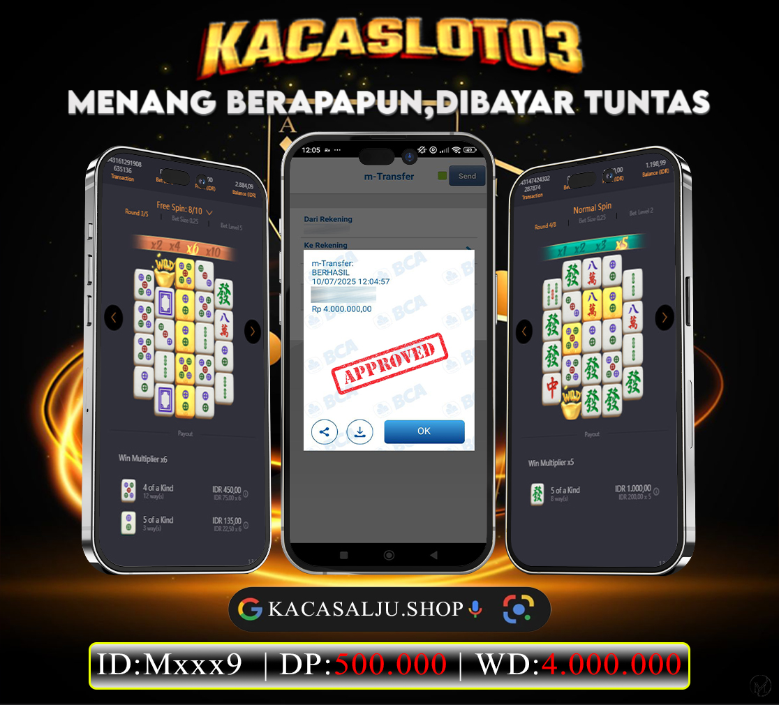 KACASLOT03 Bukti Kemenangan MAHJONG WAYS 2
