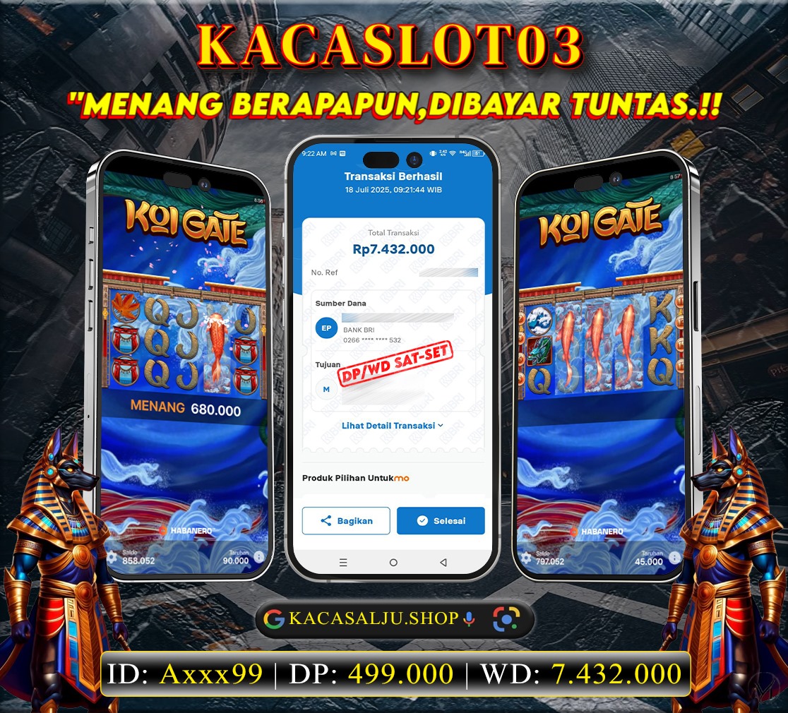 KACASLOT03 Bukti Kemenangan KOI GATE HABANERO